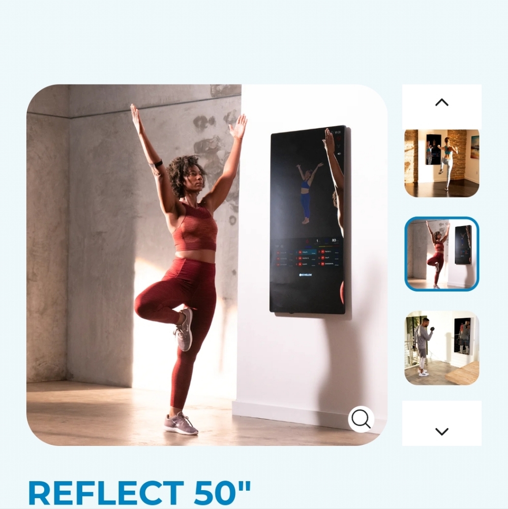 Echelon mirror